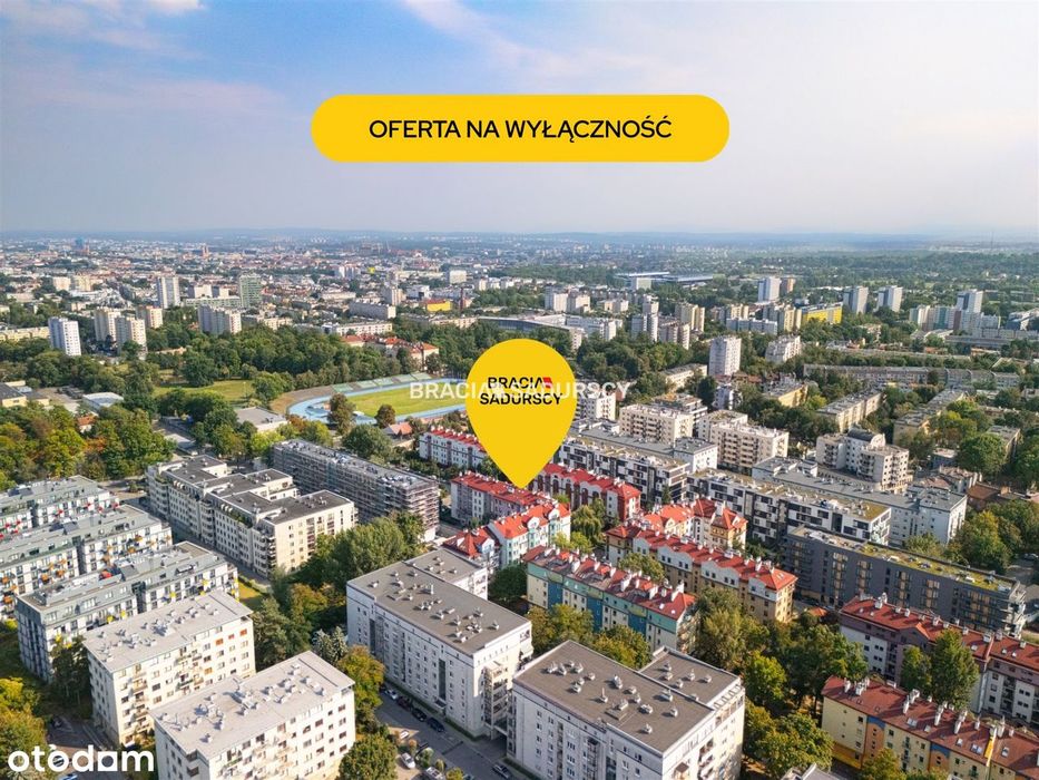2 pok (oddzielne)72m2 na styku Krowodrza/Bronowice