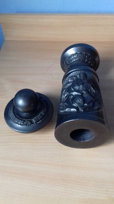 Wazon grafitowy, okolicznościowy.