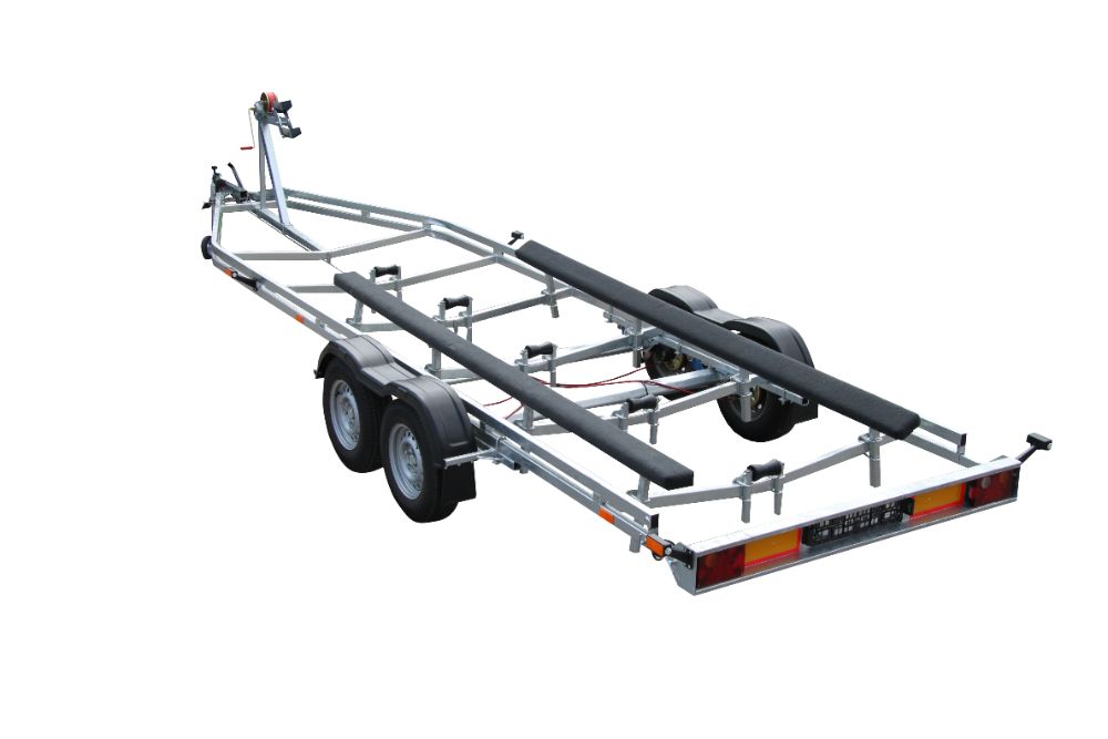 NOWA PRZYCZEPA podłodziowa PP-3000, DMC 3000 kg, ładowność 2550 kg