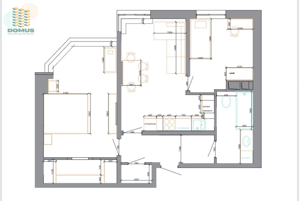 Продам 2-х комн 61 м2 в ЖК "Real Park / Реал Парк"! Дом сдан!