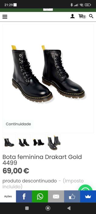 Botas militares pele-Drakart