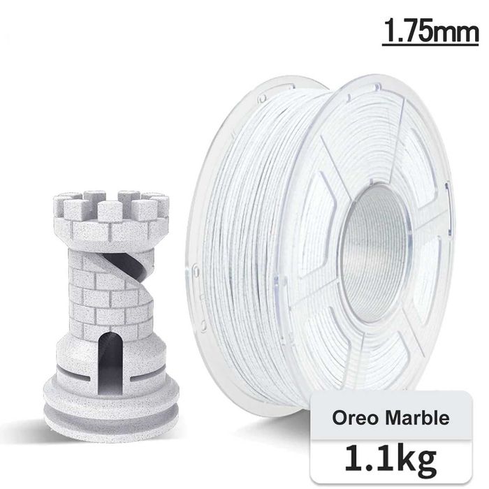 Filamento PLA  Marble Matte 1.75mm - 1,1Kg
