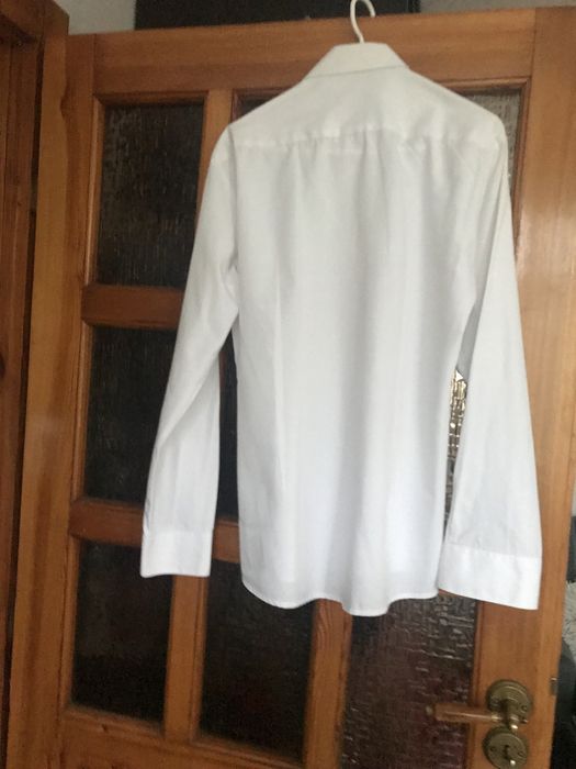Biała koszula męska r. M Bella.