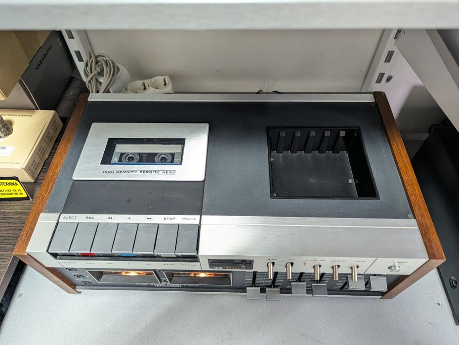TEAC A-450. Stereo Cassette Deck. Dolby Copy/Timer.  Вес 9,5 кг. JAPAN