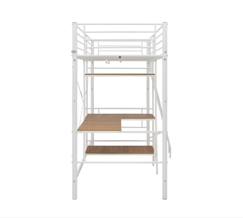 Cama Beliche com Secretária vidaXL (90x200cm) - NOVA NA CAIXA