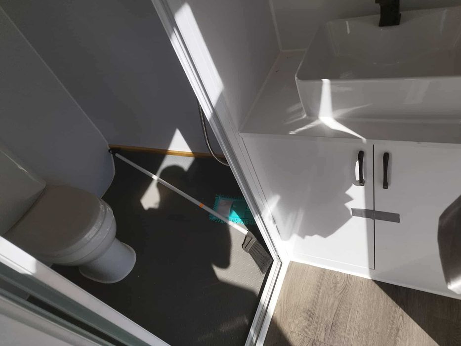 Casa móvel com vidro duplo eficiência energética A
