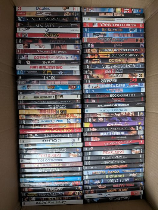 Pack +100  DVD's