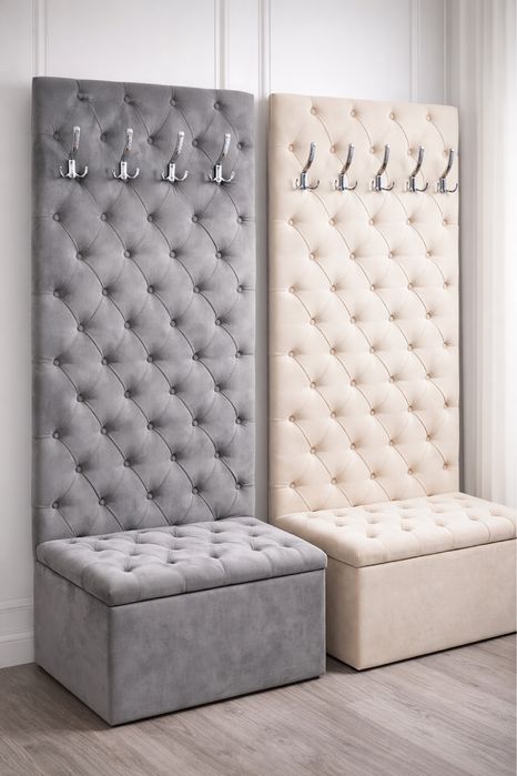 Продаються вішалки з пуфами та диван Гном !