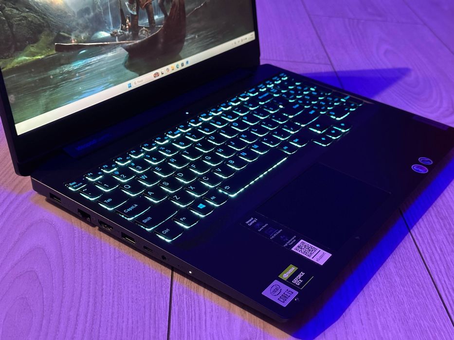 Игровой GTX1650Ti I5-10300H  16Gb SSD256 Lenovo Ideapad Gaming