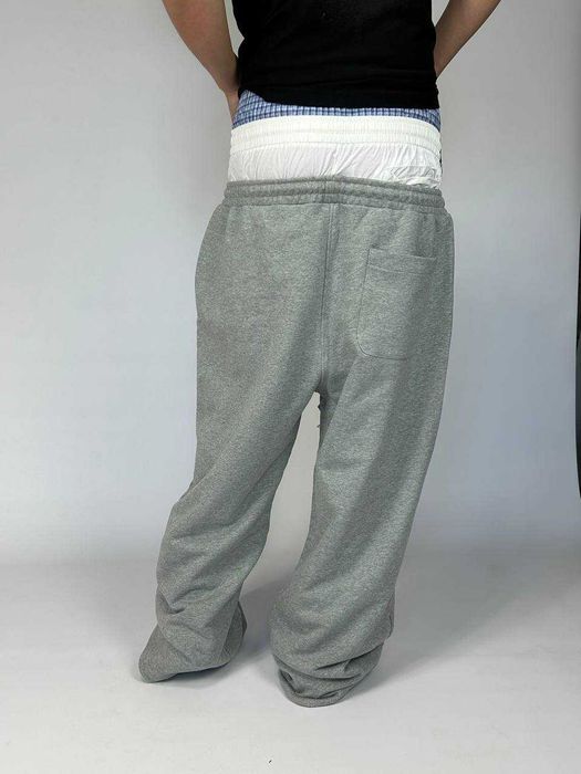 Штани Project GR 3 пояса спортивки sweatpants сірі штаны серые M L S