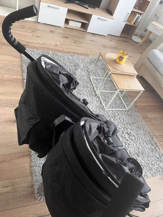 Wozek blizniaczy -  podwójna Ingenuity 3Dlite Double Convenience Stroller)