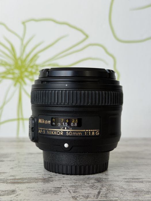nikon af s nikkor 50mm f 18g - купити об'єктиви - Ціна на OLX.ua