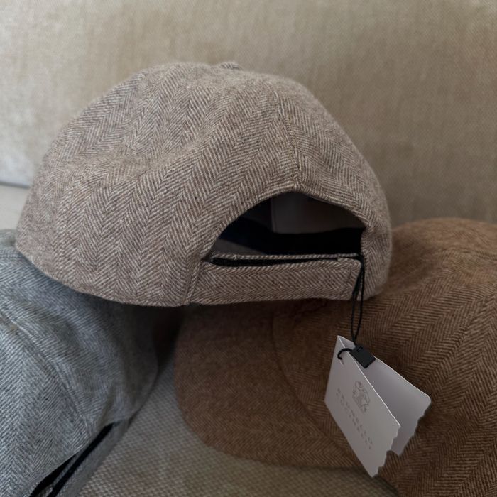 Brunello cucinelli кепка бейсболка