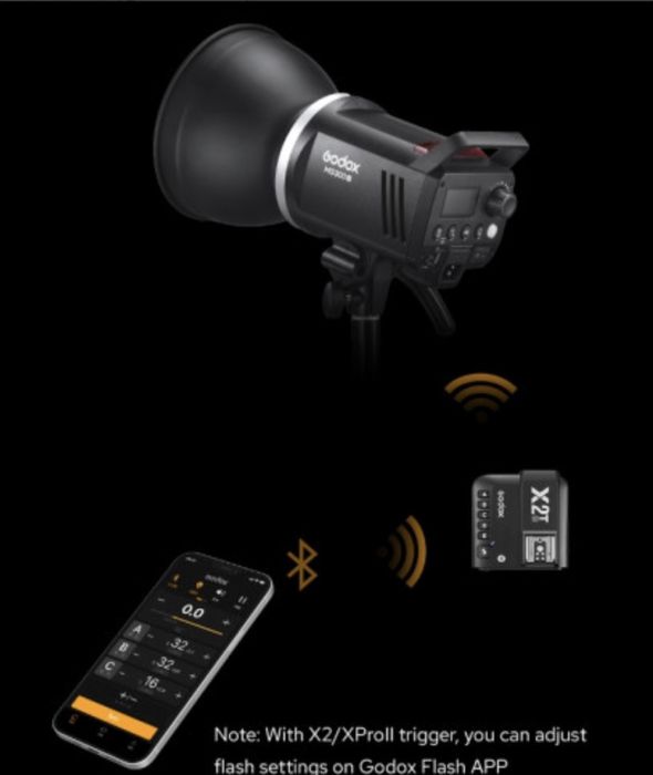 Godox MS300V — студійна імпульсна спалах фото вспышка студийный свет