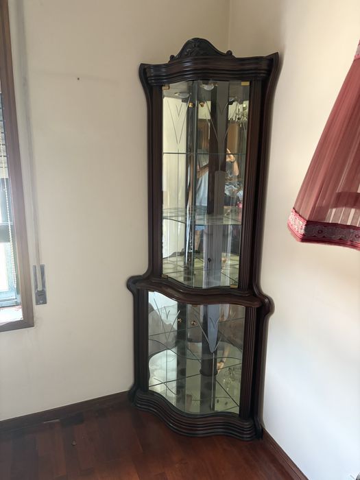 Vitrine com dois modulos
