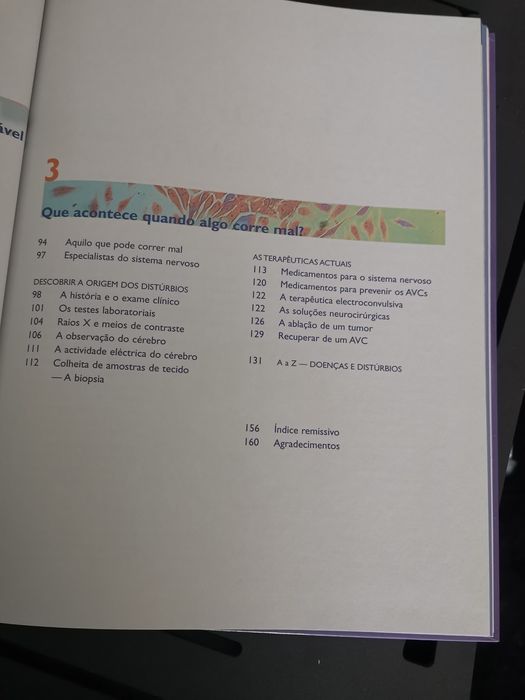 Livro novo "Cérebro é sistema nervoso central"