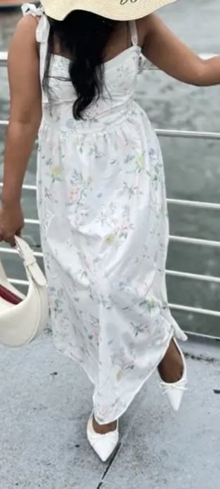 Vestido florido de verão XL - NOVO