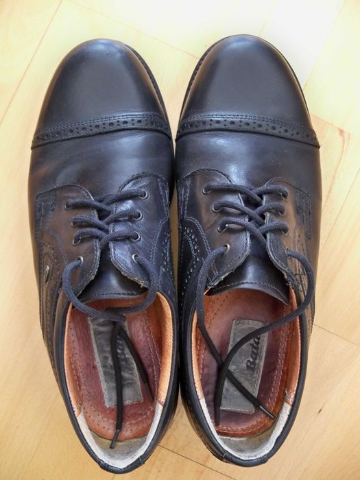Buty Półbuty męskie Skórzane Bata rozmiar 44