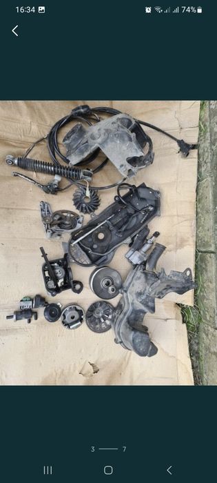 Кик стартер suzuki lets 4