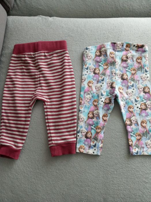 Legginsy Frozen dla dziewczynki 62