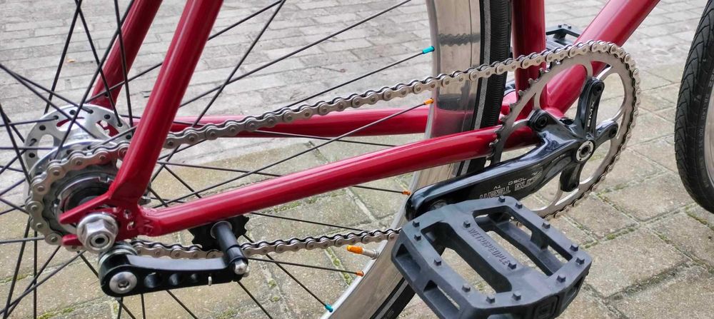 Ostre koło/Fixed Gear/NS Analog/NS Bikes/Single Speed/Schwalbe/Neco