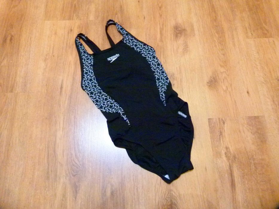 Speedo Endurance+ strój kąpielowy sportowy jednoczęściowy czarny 34 XS