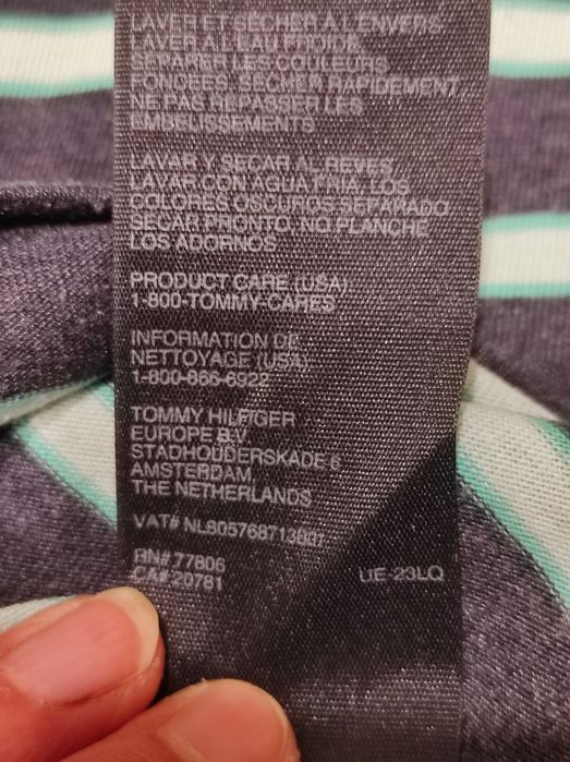 T-shirt Tommy Hilfiger vintage rozmiar S/36