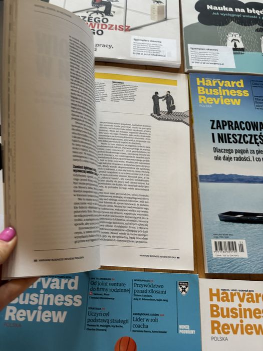 Zestaw magazynow Harvard Business Review