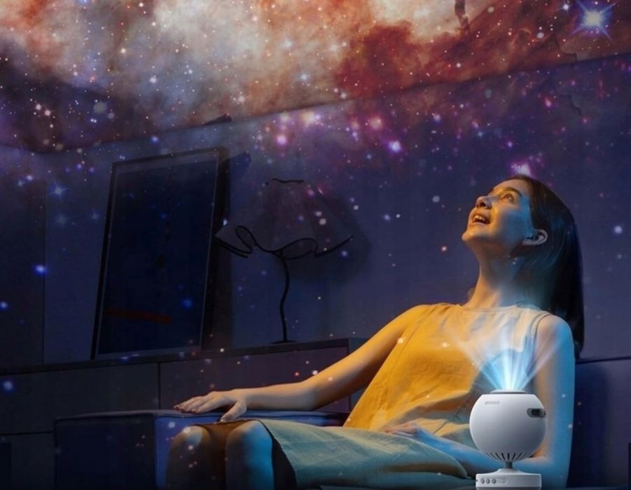 POCOCO Projektor gwiaździstego nieba z 2 płytami planetarium R17