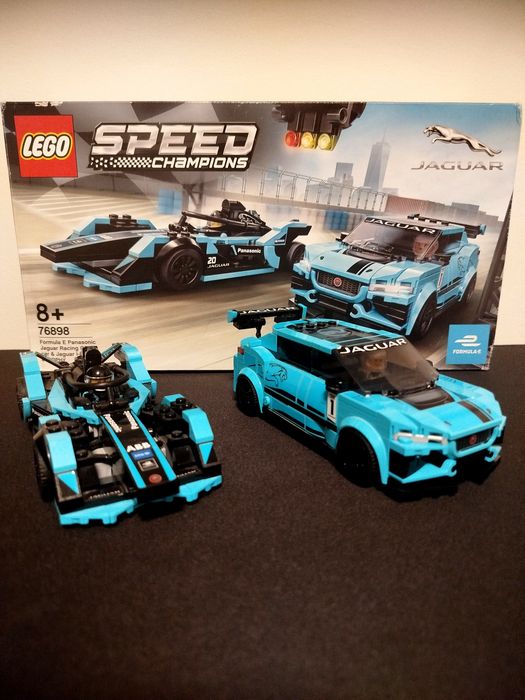 LEGO speed champions Jaguar formuła e