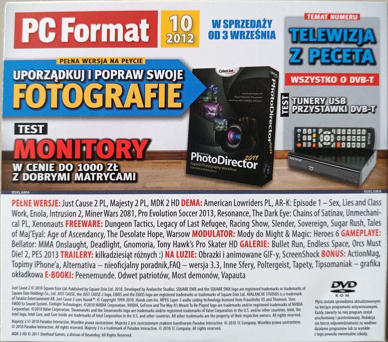CD-Action nr 10/2012 (208) - Październik 2012 - komplet z dwiema płyta