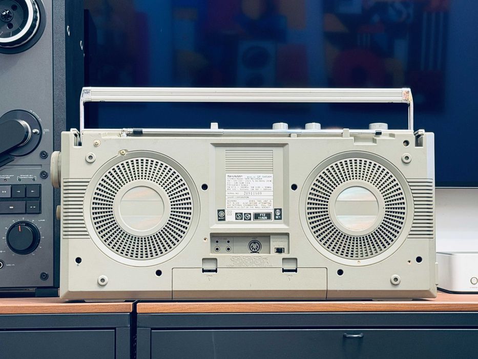 ‼️ Sharp GF-5454 бумбокс ~1980 Japan 4 динамика APSS ℹ️ обслужен