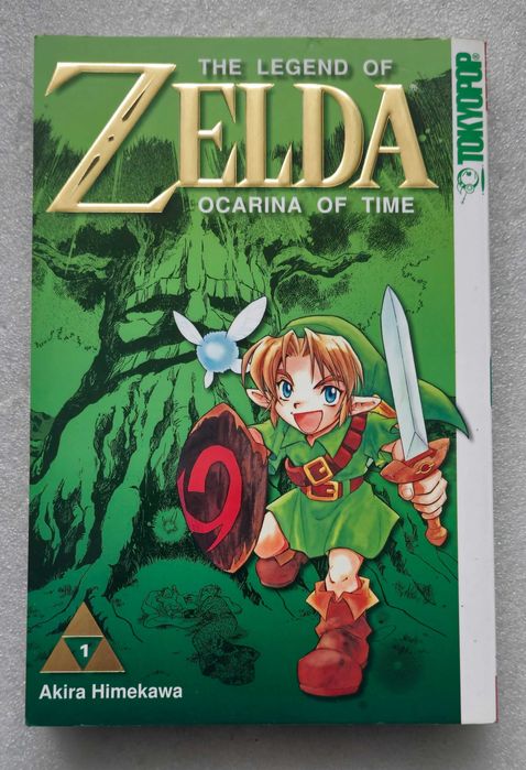 Zelda The Legend of Ocarina of Time Akira Himekawa Komiks Manga Bytom ...