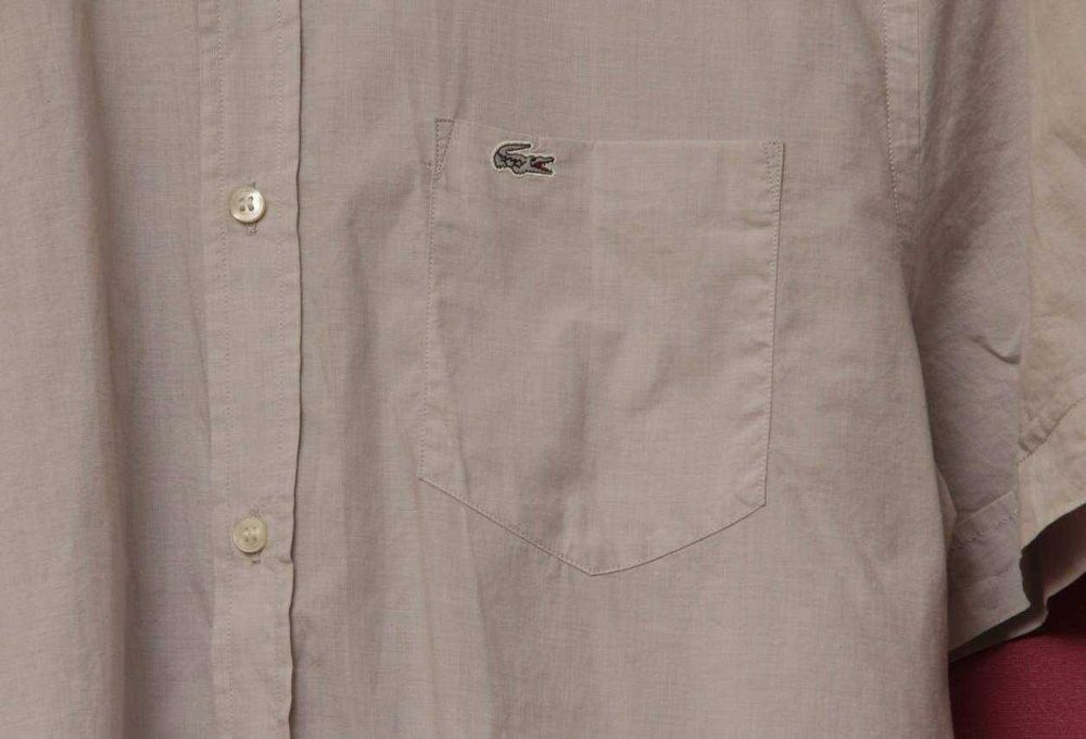 Lacoste L 39  рубашка из легчайшего хлопка на короткий рукав
