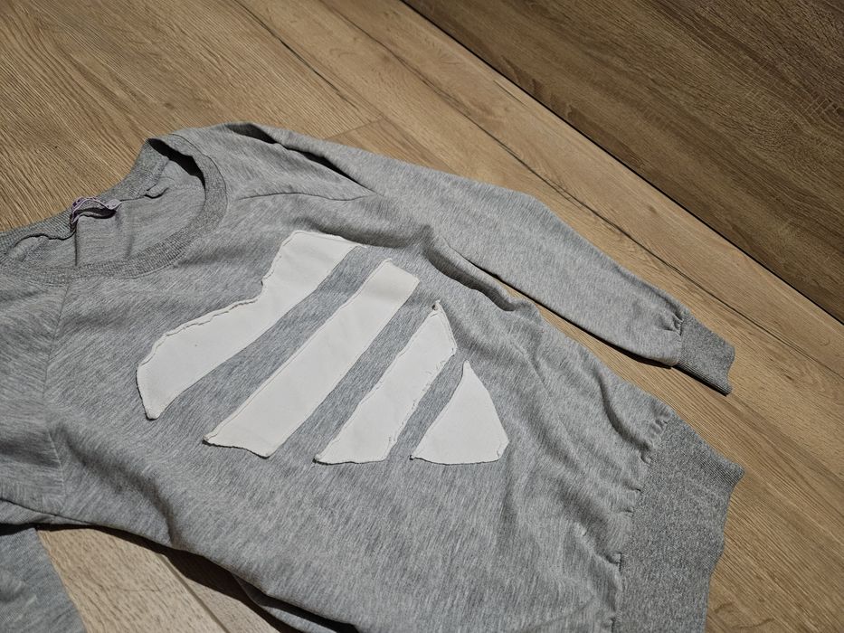 Bluza szara serduszko