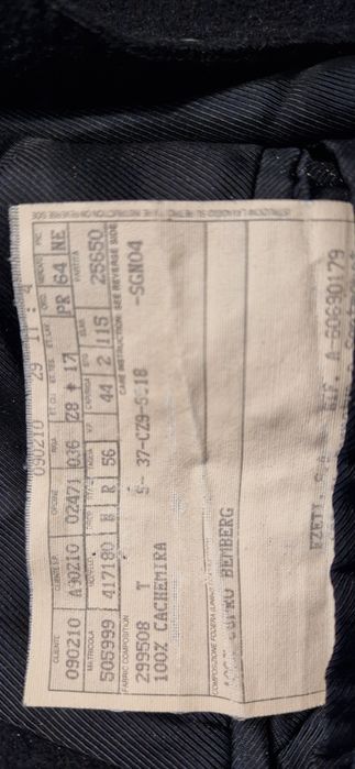 Sobretudo Overcoat Ermenegildo Zegna