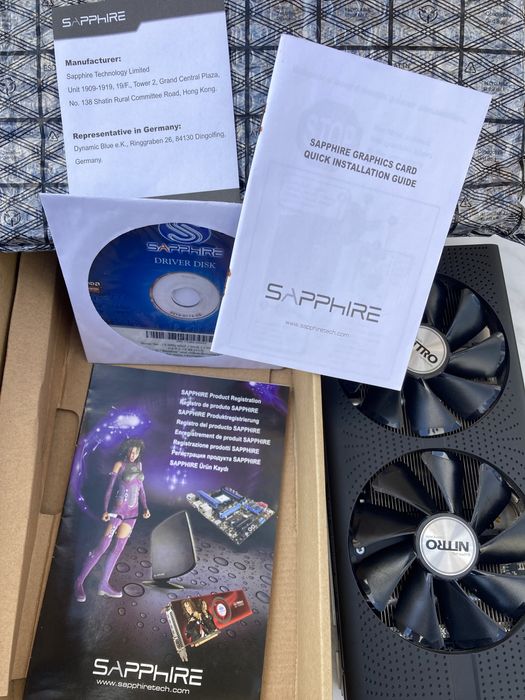 Ігрова відеокарта AMD Radeon Sapphire Nitro RX470/570 8 GB