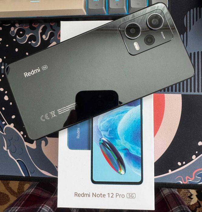 Смартфон Xiaomi Redmi Note 12 Pro 5G 8/256GB Midnight Black