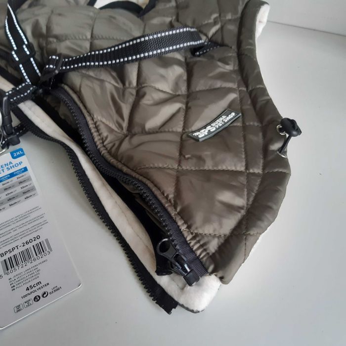 Casaco Colete c/ Arnês p/ Cão Novo 2XL Buena Pet Shop