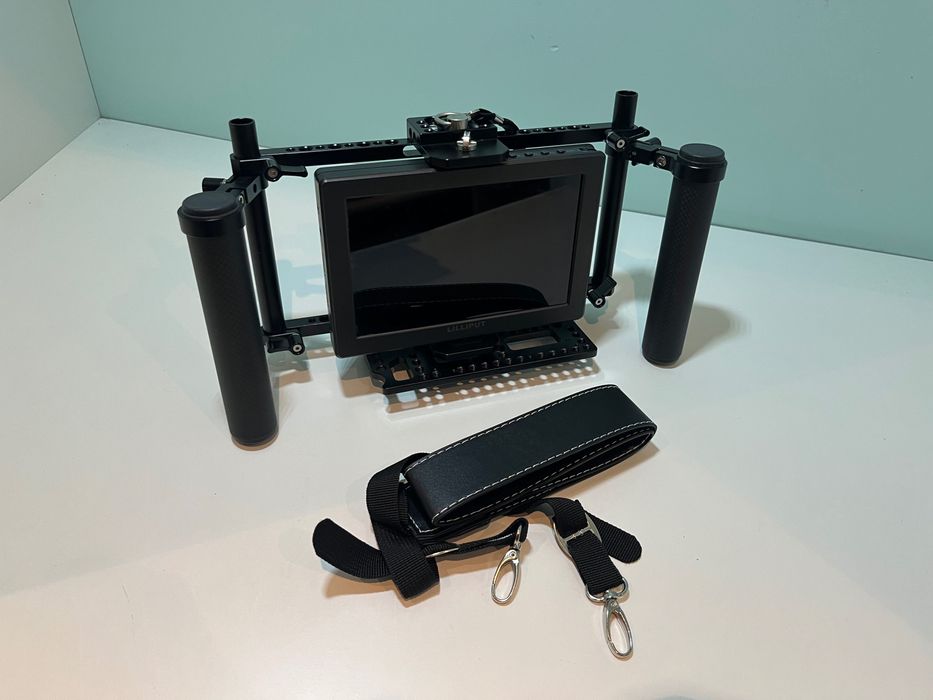 Накамерний монітор Lilliput A7 7" 4K Camera Assist + ріг з ручками