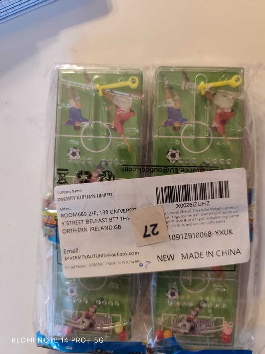 MINI piłkarzyki zabawka 10szt