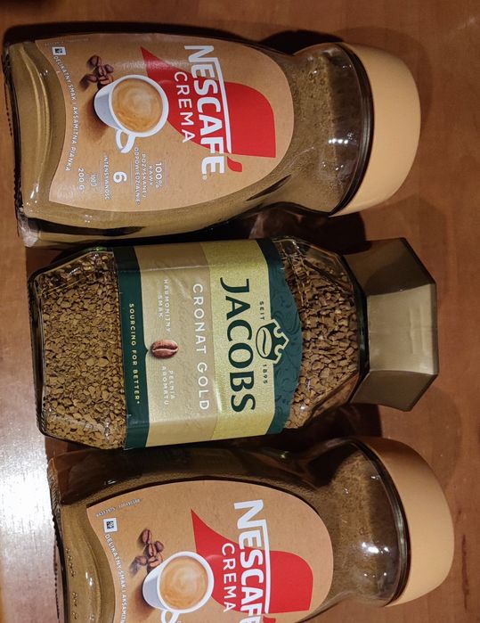 Kawa Jacobs Cronat Gold 200g Kawa Nescafe Crem 2x200g