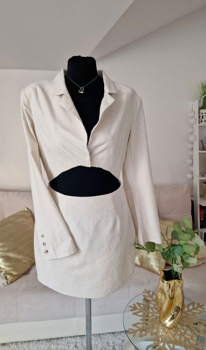 Sukienka lniana"In The Style".