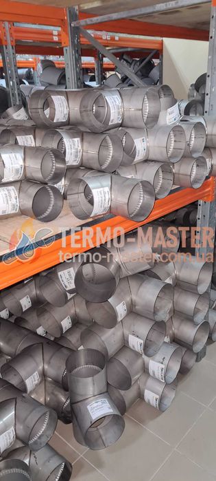 Димохідна труба для комина утеплена або одностінна 150/220