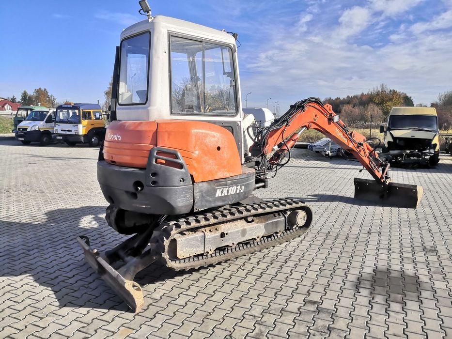 koparka 2008r 3,5t KUBOTA KH 101-3 minikoparka gąsienicowa