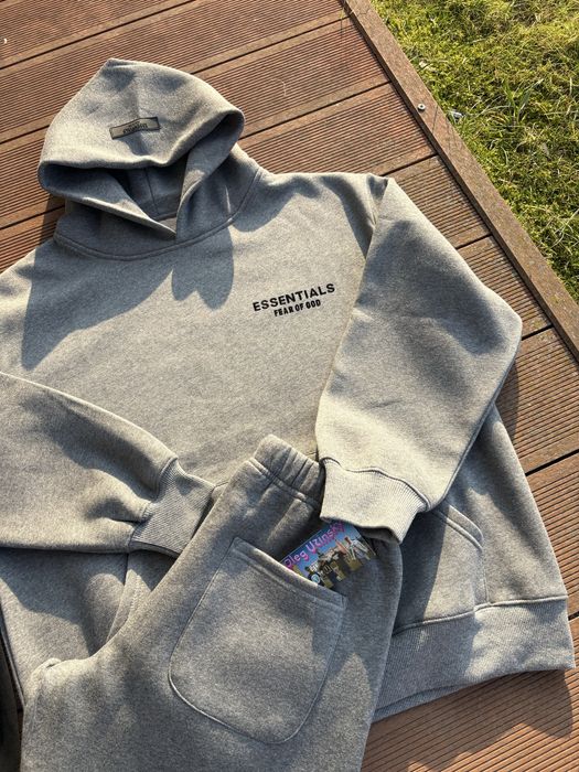 Dres Essentials (Tracksuit) (Black - Grey)