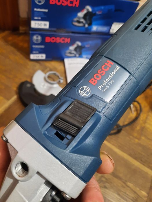 Абсолютно нові,оригінал(04/2025)!!Болгарка Bosch GWS 750,круг 125мм