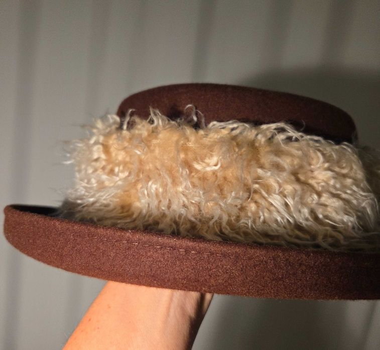 Chapeu castanho 100%Lã. BAIXA de PREÇO!