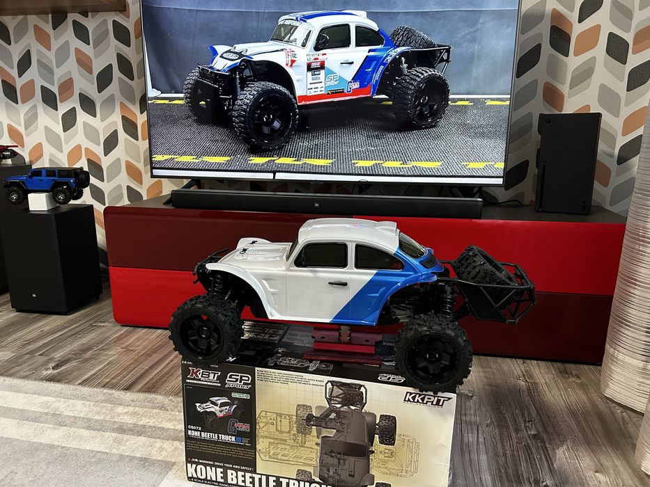 KKPIT KBT 1/8 радіокерована модель VW beetle