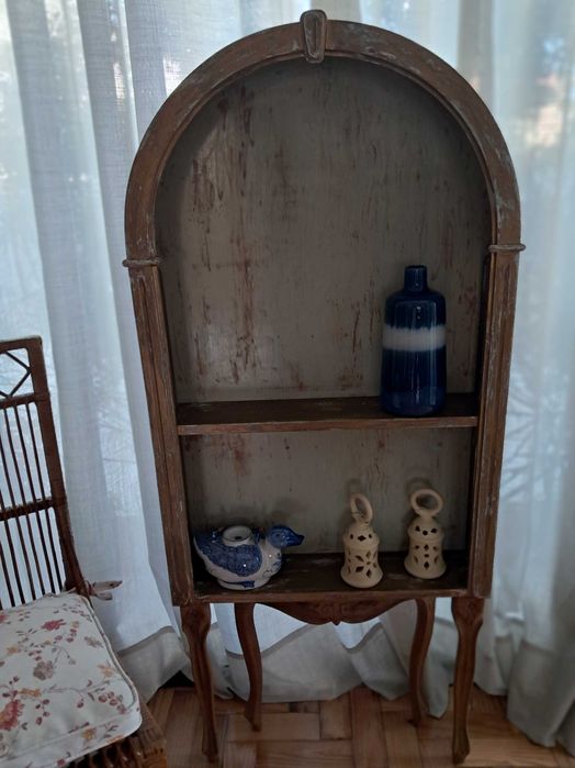 Oratório antigo/ estante madeira